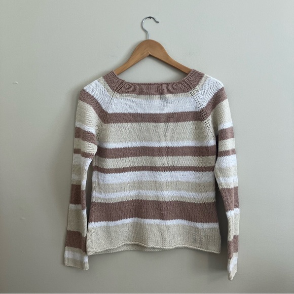 St Johns Bay Striped Knit Sweater - Picture 2 of 8